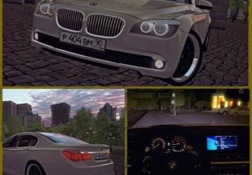 Мод BMW 760i F01 версия 1.0 для City Car Driving (v1.5.8)
