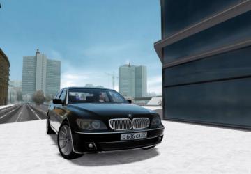 Мод BMW 760iL E66 версия 1.0 для City Car Driving (v1.5.8)