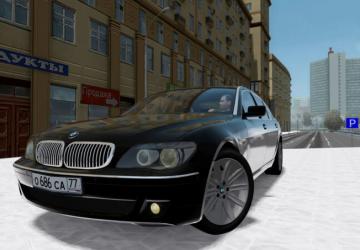 Мод BMW 760iL E66 версия 1.0 для City Car Driving (v1.5.8)
