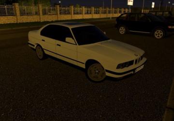 Мод BMW E34 525i 1995 версия 11.01.20 для City Car Driving (v1.5.9)