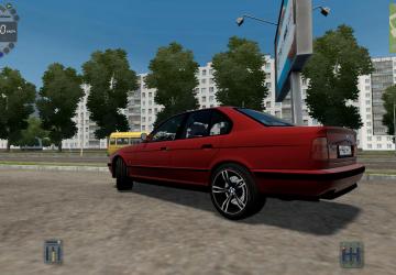 Мод BMW E34 M5 Volk версия 10.06.20 для City Car Driving (v1.5.9, 1.5.9.2)