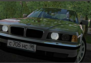 Мод BMW E38 725TDS версия 1.0 для City Car Driving (v1.5.9)