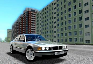 Мод BMW E38 740D для City Car Driving (v1.5.9)