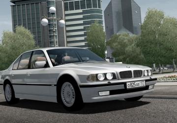 Мод BMW E38 версия 1 для City Car Driving (v1.5.9 - 1.5.9.2)