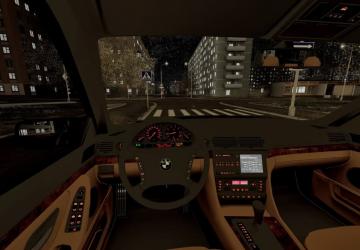 Мод BMW E38 версия 1 для City Car Driving (v1.5.9 - 1.5.9.2)