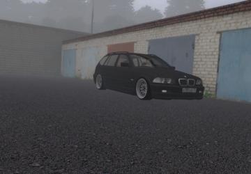 Мод BMW E46 Touring 320 версия 21.08.20 для City Car Driving (v1.5.9.2)