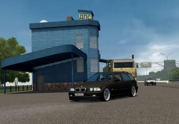 Мод BMW E46 Touring 320 версия 21.08.20 для City Car Driving (v1.5.9.2)