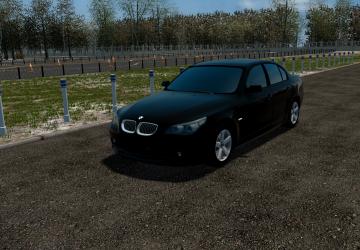 Мод BMW E60 2006 версия 27.10.2022 для City Car Driving (v1.5.9.2)