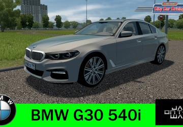 Мод BMW G30 540i версия 14.11.2020 для City Car Driving (v1.5.9.2)