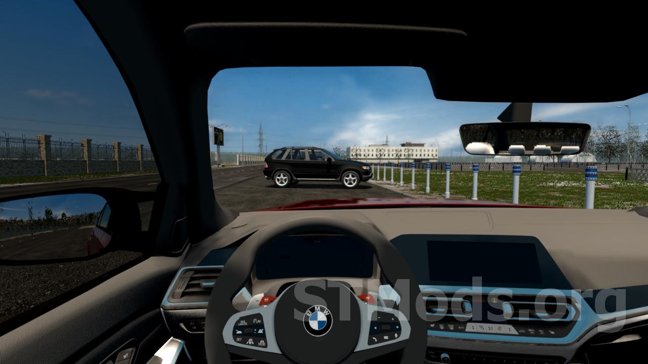 Скачать мод BMW G80 M3 2020 версия 22.04.2022 для City Car Driving  (v1.5.9.2)