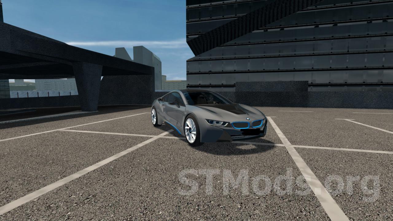 Скачать мод BMW i8 версия 25.11.2022 для City Car Driving (v1.5.9.2)