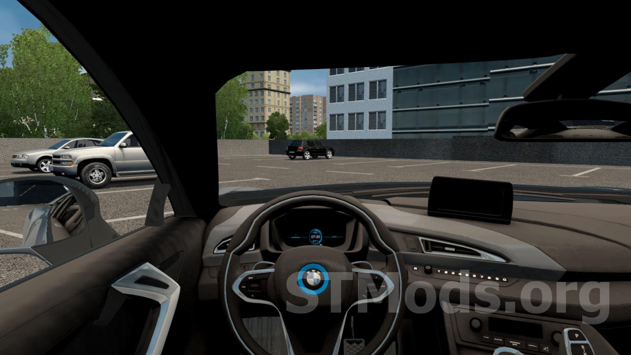 Скачать мод BMW i8 версия 25.11.2022 для City Car Driving (v1.5.9.2)