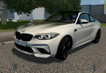 Мод BMW M2 Competition 2018 версия 04.02.20 для City Car Driving (v1.5.8, 1.5.9)