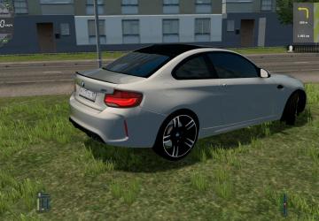 Мод BMW M2 Competition 2018 версия 04.02.20 для City Car Driving (v1.5.8, 1.5.9)