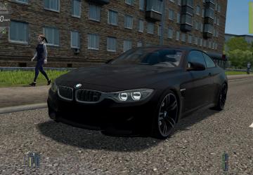 Мод BMW M4 версия 13.02.20 для City Car Driving (v1.5.9)