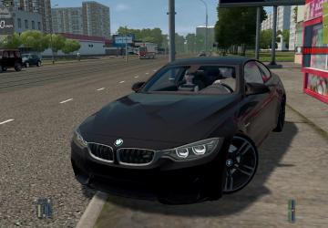 Мод BMW M4 версия 13.02.20 для City Car Driving (v1.5.9)