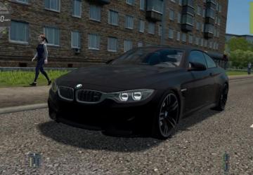 Мод BMW M4 версия 21.01.21 для City Car Driving (v1.5.9, 1.5.9.2)