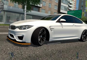 Мод BMW M4 F82 Tuning (M4 GTS) версия 11.07.20 для City Car Driving (v1.5.8 - 1.5.9.2)
