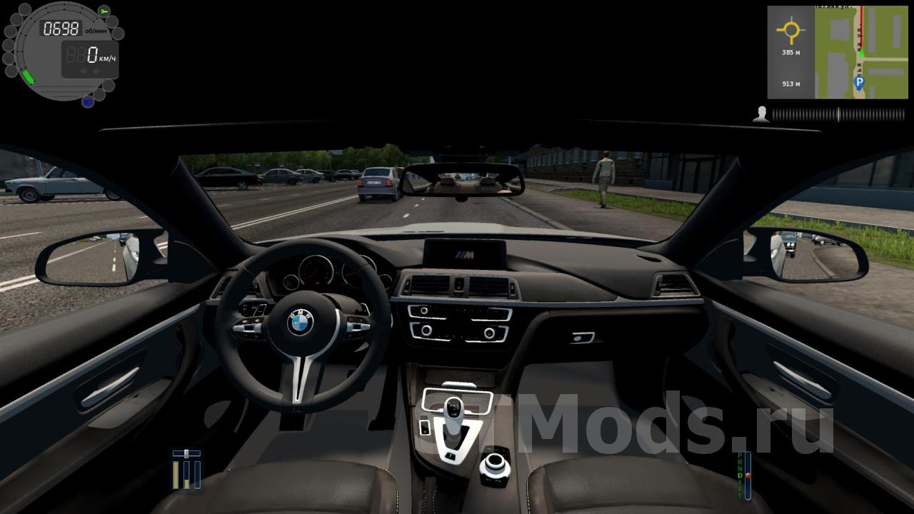 Скачать мод BMW M4 F82 Tuning (M4 GTS) версия 11.07.20 для City Car Driving  (v1.5.8 - 1.5.9.2)