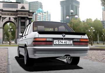 Мод BMW M5 E28 1988 версия 1.0 для City Car Driving (v1.5.8)