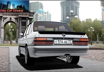 Мод BMW M5 E28 1988 версия 11.04.21 для City Car Driving (v1.5.9, 1.5.9.2)