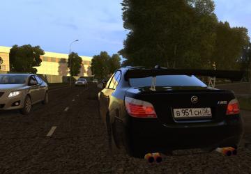 Мод BMW M5 E60 Tuning версия 26.06.21 для City Car Driving (v1.5.9, 1.5.9.2)