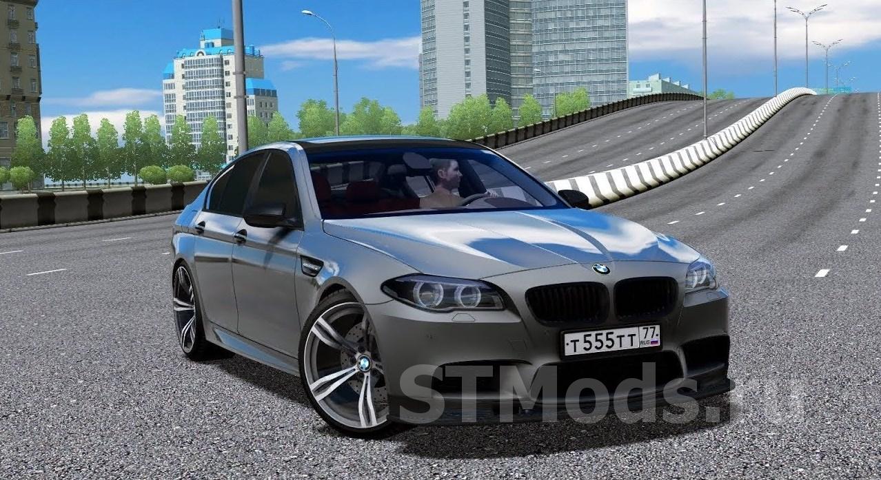 Скачать мод BMW M5 F10 версия 01.12.20 для City Car Driving (v1.5.9,  1.5.9.2)