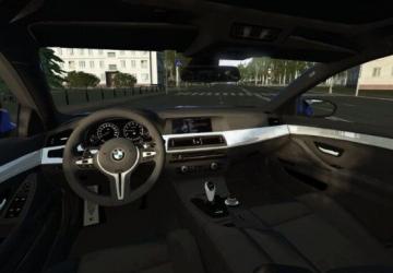 Мод BMW M5 F10 версия 1.0 для City Car Driving (v1.5.8)