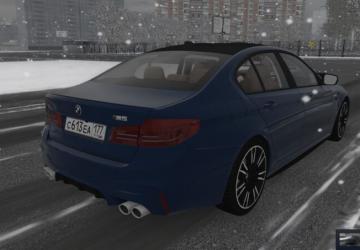 Мод BMW M5 F90 2019 версия 02.08.20 для City Car Driving (v1.5.9.2)