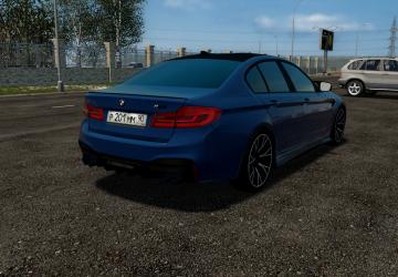 Мод BMW M5 F90 2019 версия 13.03.2022 для City Car Driving (v1.5.9.2)