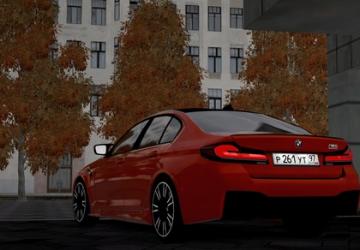 Мод BMW M5 F90 Competition 2020 версия 08.03.2021 для City Car Driving (v1.5.9.2)