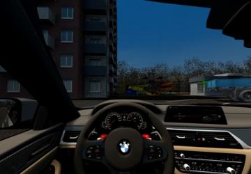 Мод BMW M5 F90 (Old Version) версия 01.03.2021 для City Car Driving (v1.5.9.2)