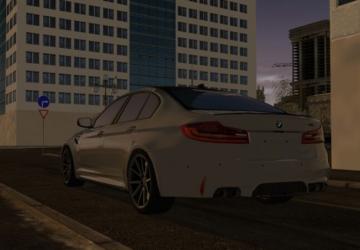 Мод BMW M5 F90 (Old Version) версия 01.03.2021 для City Car Driving (v1.5.9.2)