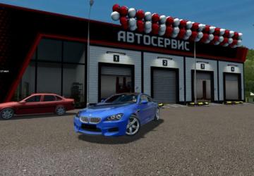 Мод BMW M6 F12 версия 29.07.20 для City Car Driving (v1.5.9.2)