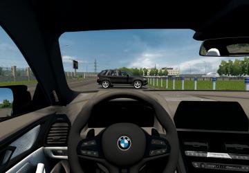 Мод BMW M8 Cabrio версия 29.10.2022 для City Car Driving (v1.5.9.2)