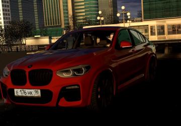 Мод BMW X4 M40D (G02) версия 17.03.2021 для City Car Driving (v1.5.9.2)