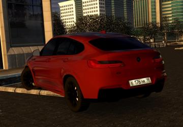 Мод BMW X4 M40D (G02) версия 17.03.2021 для City Car Driving (v1.5.9.2)