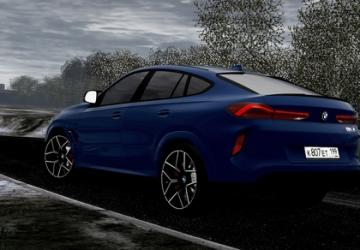 Мод BMW X6M Competition F96 2020 версия 09.03.2021 для City Car Driving (v1.5.9.2)