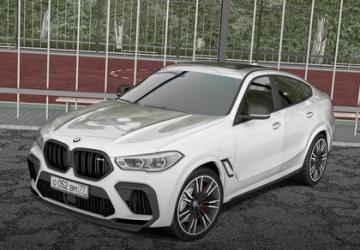 Мод BMW X6M Competition F96 2020 версия 09.03.2021 для City Car Driving (v1.5.9.2)