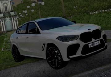 Мод BMW X6M Competition F96 2020 версия 23.12.2021 для City Car Driving (v1.5.9.2)