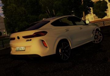 Мод BMW X6M Competition F96 2020 версия 2.0 для City Car Driving (v1.5.9, 1.5.9.2)