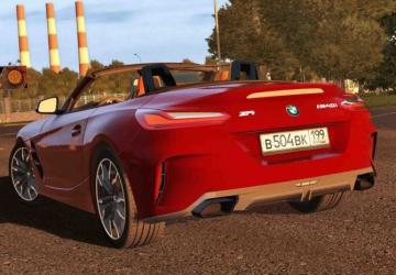 Мод BMW Z4 M40i (G29) версия 15.06.20 для City Car Driving (v1.5.9, 1.5.9.2)