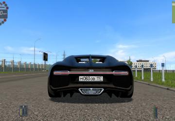 Мод Bugatti Chiron 2016 для City Car Driving (v1.5.5)