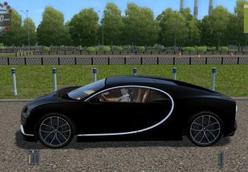 Мод Bugatti Chiron 2016 для City Car Driving (v1.5.5)