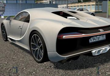 Мод Bugatti Chiron 2016 версия 09.08.20 для City Car Driving (v1.5.8 - 1.5.9.2)