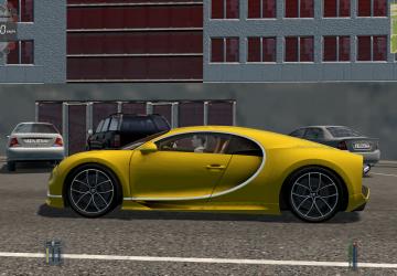 Мод Bugatti Chiron для City Car Driving (v1.5.7)