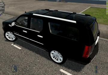 Мод Cadillac Escalade версия 29.06.20 для City Car Driving (v1.5.9, 1.5.9.2)