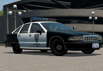 Мод Chevrolet Caprice версия 1.0 для City Car Driving (v1.5.9, 1.5.9.2)