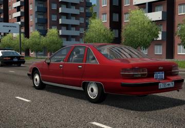 Мод Chevrolet Caprice версия 1.0 для City Car Driving (v1.5.9, 1.5.9.2)