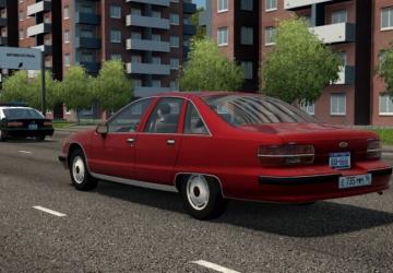 Мод Chevrolet Caprice версия 20.07.20 для City Car Driving (v1.5.9, 1.5.9.2)